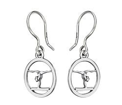 Earrings Sterling Silver Gift for a Gymnast