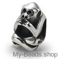 My-Beads charm Monkey Sterling Silver

This silver charm fits all common charm bracelets.
Material: Sterling Silver 925.
Includes gift packaging