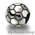 My-Beads charm Football Sterling Silver

This silver charm fits all common charm bracelets.
Material: Sterling Silver 925.
Includes gift packaging.