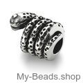 My-Beads Charm Schlange Silber

Dieser silberne Charm passt zu allen gängigen Bettelarmbändern.
Material: 925er Sterling Silber.
Artikel kommt mit Geschenkverpackung.
Preise inkl. MwSt.