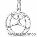 Ciondolo Ruota di Rhön in argento 925 My-Beads 449