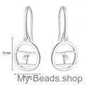 Orecchini ginnastica My-Beads 743 da 15 mm