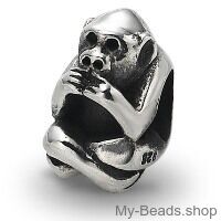 My-Beads 019 Aapje zilver

Deze zilveren bedel past op alle gangbare bedelarmbanden.

Edelmetaal: echt zilver, 925 (1e gehalte), nikkelvrij.