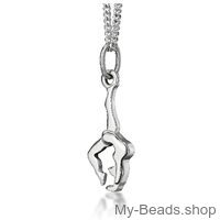y-Beads Sterling Silver gift pendant "Hand Stand" 2-D  / Back handspring / Flick flack. 

Size: 19 mm
Material: 925 Sterling Silver
Including a gift box
V.A.T. included

The perfect gift for a gymnast, trainer or coach. 

#MyBeadsSport #Gymnastics #Gymnast #Artistic Gymnastics #Sportgift 

High quality Gymnastics inspired gifts and merchandise. 
The best gift ideas for gymnasts. Birthday / Christmas

Acrobatic Gymnastics / Artistic Gymnastics / AG / Rhythmic Gymnastics