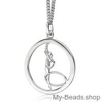 My-Beads zilveren hanger "Ritmische gymnastiek - hoepel." 

Afmeting: 22 mm
Edelmetaal: echt zilver, 925 (1e gehalte), nikkelvrij.
Inclusief geschenkverpakking.
Prijzen zijn incl. B.T.W.

Leuk cadeau voor een gymnaste, turnster, trainer of trainster. 

#MyBeadsSport #RG #Gymnastiek #Turnen #RitmischeGymnastiek #RG

Verjaardag / Kerstmis / Wedstrijd
Bestel de leukste gymnastiek cadeaus online.
