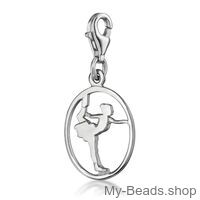 My-Beads Sterling Silver Charm 618 "Figure Skating"

Size: 15 mm
Material: 925 Sterling Silver
Including a gift box
V.A.T. included

My-Beads Sterling Silver Charm with Lobster Clasp.


Perfect sport jewelry gift for a gymnast. 

Jewelry gift box included.


This sport jewelry article can be ordered in combination with a Sterling Silver Bracelet. 
Sterling Silver Bracelet with lobster clasp. Made in Germany high quality. 

#MyBeadsSport #FigureSkating