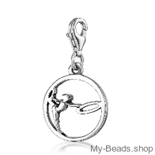 My-Beads Charm 615 "Gymnast with Circle / Hoop"

Size: 15 mm 

Materials: Sterling Silver / 925 

Perfect sport jewelry gift for a gymnast. Great birthday gifts for gymnasts.

My-Beads Sterling Silver Charm with Lobster Clasp.

Perfect sport jewelry gift for a gymnast.

#MyBeadsSport #Gymnast #RG #RhythmicGymnastics