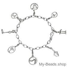 My-Beads Charms armband

Edelmetaal: echt zilver, 925 (1e gehalte), nikkelvrij.

De armband is van Duitse kwaliteit en voorzien van een karabijnsluiting.

Verkrijgbaar in 15 cm, 17 cm, 19 cm en 21 cm

#MyBeadsSport #Gymnastiek #Gymnaste
