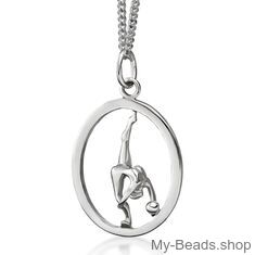 My-Beads Sterling Silver pendant "Rhythmic Gymnastics Ball"

Size: 22 mm
Material: 925 Sterling Silver
Including a gift box
V.A.T. included

Perfect sport jewelry gift for a gymnast.
​#MyBeadsSport #Rhythmic Gymnastics #RG #Ball #Floor 
High quality Gymnastics inspired gifts and merchandise. 
The best gift ideas for gymnasts.
Birthday / Christmas