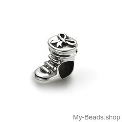 My-Beads bedel laars met strik zilver. 

Deze zilveren bedel past op alle gangbare bedelarmbanden.
Edelmetaal: echt zilver, 925 (1e gehalte), nikkelvrij.
Inclusief geschenkverpakking.