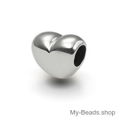 My-Beads Charm Herz Silber

Dieser silberne Charm passt zu allen gängigen Bettelarmbändern.
Material: 925er Sterling Silber.
Artikel kommt mit Geschenkverpackung.
Preise inkl. MwSt.