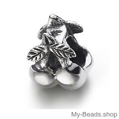 My-Beads charm Cherries​ Sterling Silver

This silver charm fits all common charm bracelets.
Material: Sterling Silver 925.
Includes gift packaging