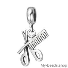 My-Beads charm Hairdressing set​ Sterling Silver

This silver charm fits all common charm bracelets.
Material: Sterling Silver 925.
Includes gift packaging