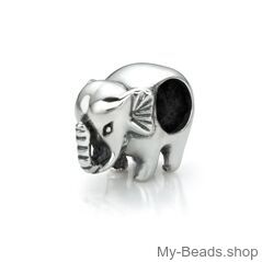 My-Beads charm Elephant​ Sterling Silver

This silver charm fits all common charm bracelets.
Material: Sterling Silver 925.
Includes gift packaging