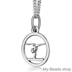 My-Beads Sterling Silver pendant "Gymnast Balance Beam"

Size: 17 mm
Material: 925 Sterling Silver
Including a gift box
V.A.T. included

Perfect sport jewelry gift for a gymnast. 
#MyBeadsSport #Gymnastics #Gymnast #AG 
High quality Gymnastics inspired gifts and merchandise. 
The best gift ideas for gymnasts. Birthday / Christmas