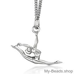 My-Beads Sterling Silver pendant 448: Split Leap / Jump

Size: 18 mm
Materials: Sterling Silver / 925
Including a gift box
V.A.T. included

Perfect sport jewelry gift for a gymnast. 

#MyBeadsSport #RhythmicGymnastics #RG 

Acrobatic Gymnastics

Birthday / Christmas
Order your gifts online