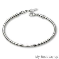 My-Beads bracelet 

Length: 21 cm  
Clasp: Lobster 
Country of Origin: Germany 
Materials: 925 Sterling Silver
Made in Germany high quality.
Including a gift box
This item is sold online only.
V.A.T. included
#MyBeadsSport #Necklace #SterlingSilver #925SterlingSilver