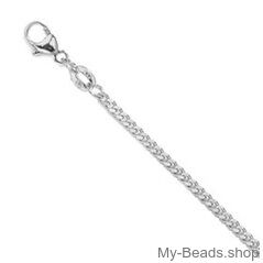 My-Beads collana gourmet argento 50 cm.

Lunghezza: 50 cm
Larghe: 1,5 mm
Metallo prezioso: Argento, 925/1000, senza nichel.
I prezzi includono l'IVA
La collana ha una chiusura a moschettone
Include confezione regalo