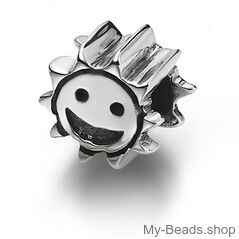 My-Beads charm Sun Sterling Silver

This silver charm fits all common charm bracelets.
Material: Sterling Silver 925.
Includes gift packaging
