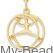 A gold-plated silver pendant depicting a gymnast performing a routine in a Rhönrad.
A beautiful birthday gift or Christmas.