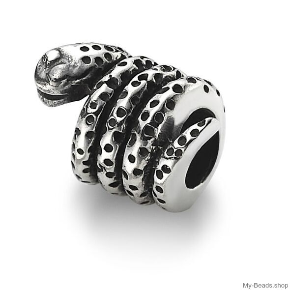 My-Beads Charm Schlange Silber

Dieser silberne Charm passt zu allen gängigen Bettelarmbändern.
Material: 925er Sterling Silber.
Artikel kommt mit Geschenkverpackung.
Preise inkl. MwSt.