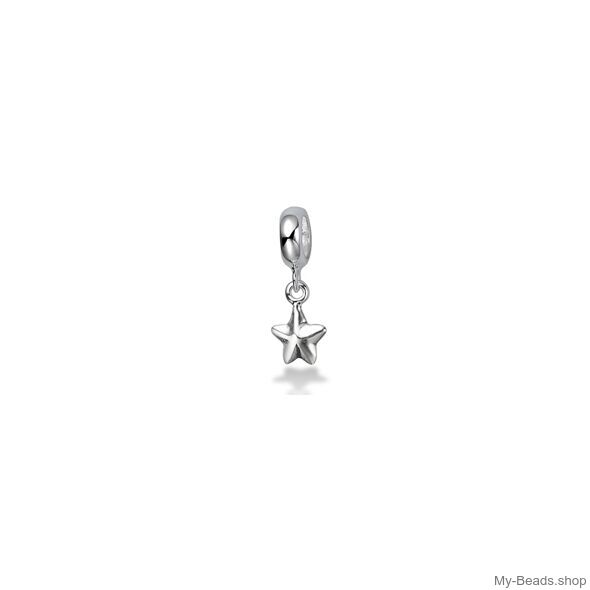 My-Beads charm Star​ Sterling Silver

This silver charm fits all common charm bracelets.
Material: Sterling Silver 925.
Includes gift packaging