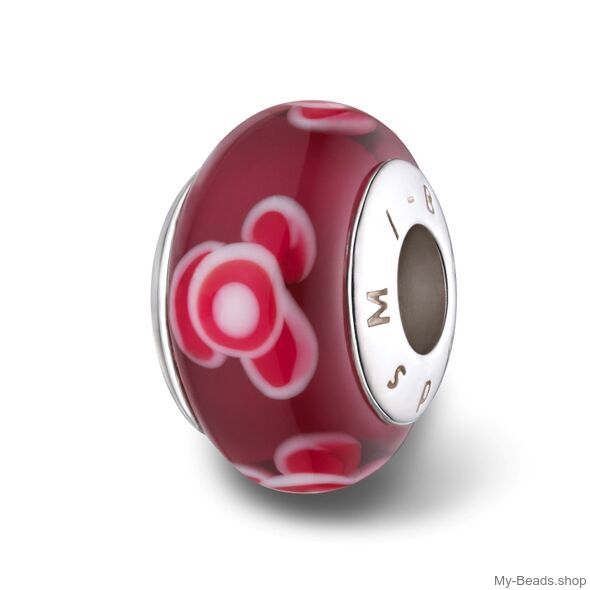 My-Beads charm 181 Murano glass bead silver

This silver charm fits all common charm bracelets.
Material: Sterling Silver 925.
Includes gift packaging