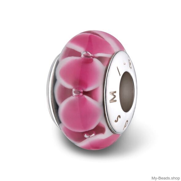My-Beads charm 182 Murano glass bead silver

This silver charm fits all common charm bracelets.
Material: Sterling Silver 925.
Includes gift packaging