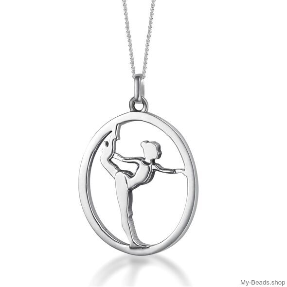 My-Beads Sterling Silver gift pendant  "Gymnast on Floor". 
Perfect surpise for a gymnast, trainer or coach. 

Size: 18 mm
Material: 925 Sterling Silver
The perfect surprise for a gymnast.
Including a gift box
V.A.T. included

Order your Christmas / Birthday gift online.

Artistic Gymnastics / AG