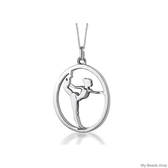My-Beads sterling silver pendant gymnast on floor gift gymnastics

Artistic Gymnastics / AG
Perfect surpise for a gymnast, trainer or coach.
High quality Gymnastics inspired gifts and merchandise. 
The best gift ideas for gymnasts.
Birthday / Christmas

#MyBeadsSport #Gymnastics #Gymnast #ArtisticGymnastics #Sportgift