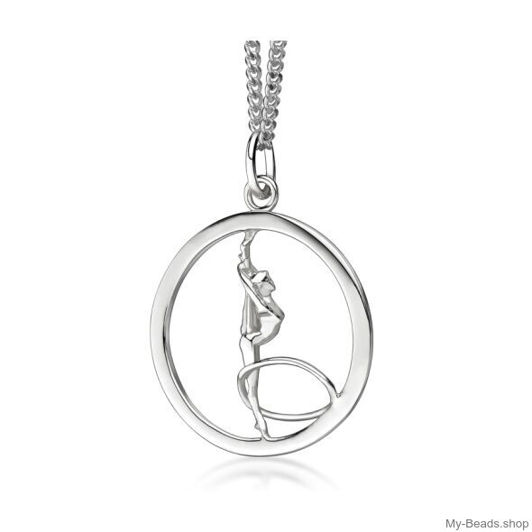 My-Beads Sterling Silver pendant "Rhythmic Gymnastics Hoop". 
Perfect sport jewelry gift for a gymnast. 

Size: 22 mm
Material: 925 Sterling Silver
Including a gift box
V.A.T. included

#MyBeadsSport #Rhythmic Gymnastics #RG #Hoop #Floor

Birthday / Christmas