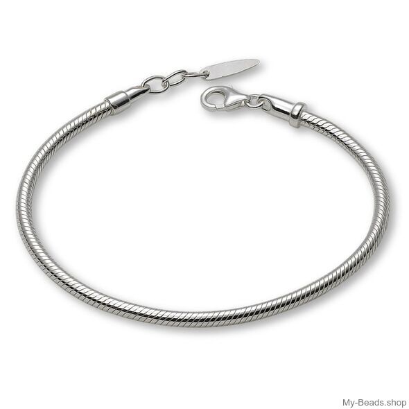 My-Beads bracelet 

Length: 21 cm  
Clasp: Lobster 
Country of Origin: Germany 
Materials: 925 Sterling Silver
Made in Germany high quality.
Including a gift box
This item is sold online only.
V.A.T. included
#MyBeadsSport #Necklace #SterlingSilver #925SterlingSilver
