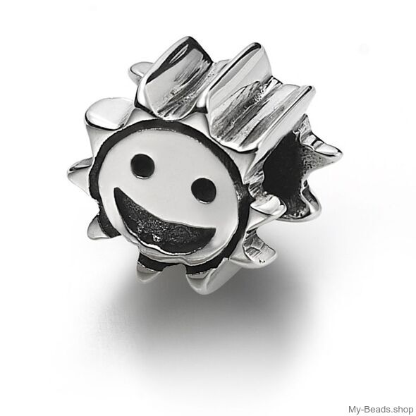 My-Beads Charm Sonne Silber

Dieser silberne Charm passt zu allen gängigen Bettelarmbändern.
Material: 925er Sterling Silber.
Artikel kommt mit Geschenkverpackung.
Preise inkl. MwSt.