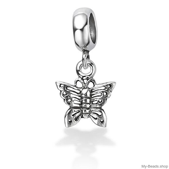 My-Beads Charm Schmetterling Silber

Dieser silberne Charm passt zu allen gängigen Bettelarmbändern.
Material: 925er Sterling Silber.
Artikel kommt mit Geschenkverpackung.
Preise inkl. MwSt.
