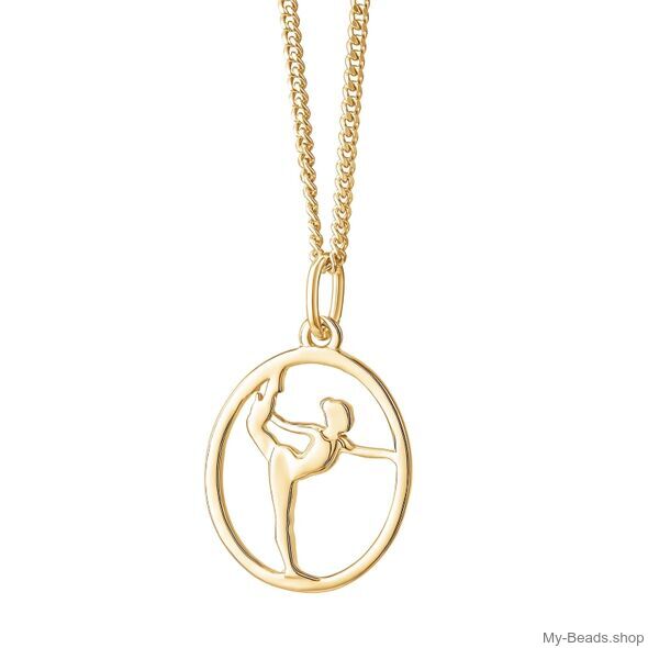 My-Beads zilveren sport hanger 341 Zweefstand. Gold Plated

Afmeting: 18 mm
Edelmetaal: echt zilver, Gold Plated, 925 (1e gehalte), nikkelvrij.
Inclusief geschenkverpakking.
Prijzen zijn incl. B.T.W


My-Beads sportsieraadzilveren hanger, Zweefstand

Cadeau tip voor een turnster of gymnaste. Wedstrijd, sinterklaas, verjaardag, kerstmis.

Artistieke Gymnastiek.
Turnen / Toestelturnen. 

Dit leuke sportsieraad is ook te bestellen met collier/ketting, echt zilver, Gold Plated, 925 (1e gehalte), nikkelvrij.
Het zilveren collier is van Duitse kwaliteit en voorzien van een karabijnsluiting.
Collier/ketting 38 CM of 40 CM van € 23,95 voor € 19,= bij aankoop van deze hanger.
Collier/ketting 45 CM van € 24,95 voor € 20,= bij aankoop van deze hanger.

#MyBeadsSport #Gymnastiek #Turnen #Toestelturnen

De vloer is een discipline binnen het toestelturnen.
Een vloeroefening hoort te zijn opgebouwd uit verschillende soorten onderdelen:
Acrobatische onderdelen (series), balansonderdelen (statisch), lenigheidsonderdelen.
De acrobatische series zijn aaneenschakelingen van acrobatische elementen zoals flikflaks, overslagen en salto's.
De vloeroefening hoort te beginnen en te eindigen met een acrobatische serie en ook halverwege de oefening zit nog een acrobatische serie.
Tussendoor worden balansonderdelen geturnd (zoals de handstand) en lenigheidonderdelen (zoals de spagaat).

Bij de vrije oefening op muziek wordt de oefening verder opgevuld met bewegingen op de muziek zoals in het klassiek ballet.

Leuk cadeau voor een gymnaste, gymnast, turnster, turner, trainer of trainster.