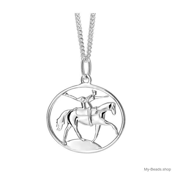 My-Beads zilveren sport hanger 457 Voltige paard

Afmeting:  19 mm x 22 mm
Edelmetaal: echt zilver, 925 (1e gehalte), nikkelvrij.
Inclusief geschenkverpakking.
Prijzen zijn incl. B.T.W

My-Beads sportsieraad zilveren hanger, Voltige paard

Cadeau tip. Kerstmis / Verjaardag / Sinterklaas / Wedstrijd.



Dit leuke sportsieraad is ook te bestellen met collier/ketting, echt zilver, 925 (1e gehalte), nikkelvrij.

Het zilveren collier is van Duitse kwaliteit en voorzien van een karabijnsluiting.

Collier/ketting 38 CM of 40 CM van € 17,95 voor € 13,= bij aankoop van deze hanger.

Collier/ketting 45 CM van € 18,95 voor € 14,= bij aankoop van deze hanger.

#MyBeadsSport #Voltige


Voltige is acrobatiek op een bewegend paard.

Online bestellen of kopen

Een voltigeur is in de paardensport iemand die in een vloeiende beweging op het galopperende paard springt en turnoefeningen doet. Voltige is acrobatiek op een bewegend paard. De meest gebruikte paardengang tijdens het voltigeren is een rustige galop. De acrobaat op het paard wordt voltigeur genoemd, de persoon die de longe hanteert is de longeur.