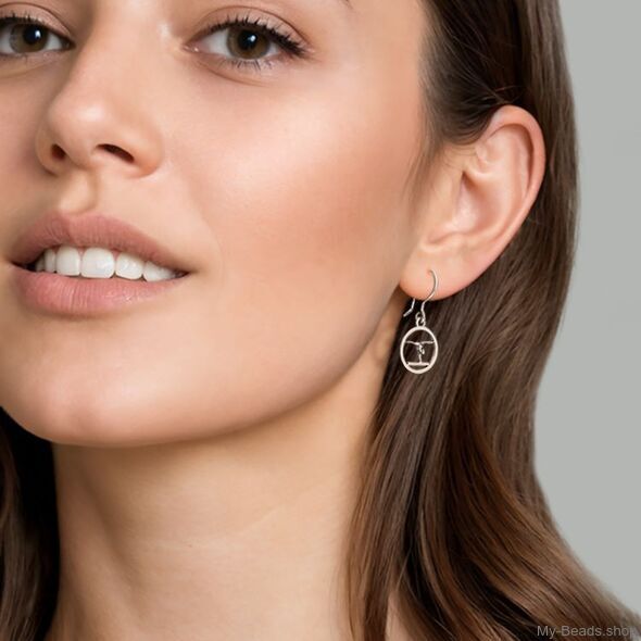 My-Beads Sterling Silver Earrings 743 "Gymnast Balance Beam"

Size: 15 mm
Material: 925 Sterling Silver
Including a gift box
V.A.T. included
Perfect sport jewelry gift for a gymnast.

#MyBeadsSport #Gymnastics #Gymnast #Sportgift