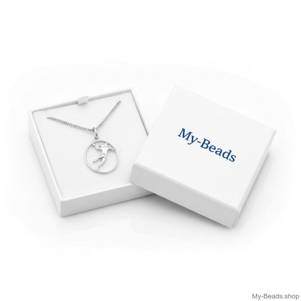 Ciondolo pallamano MB436 nella confezione regalo My-Beads