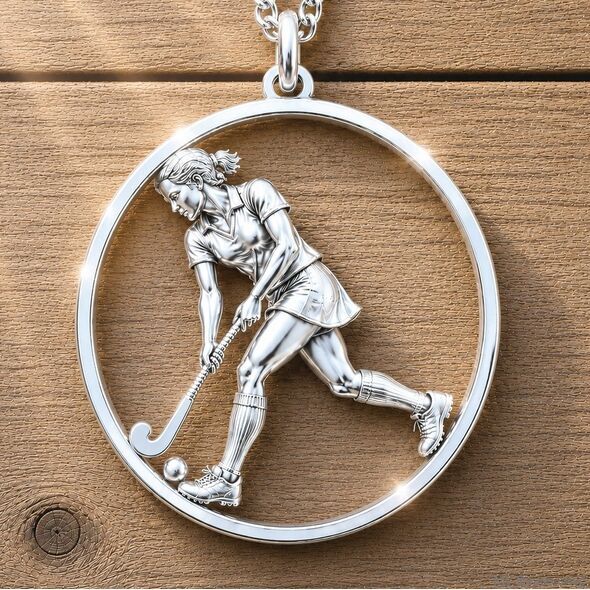 Zilveren hanger Hockey.
Silber Anhänger Hockey.
Sterling silver pendant Hockey.
Ciondolo in argento Hockey.