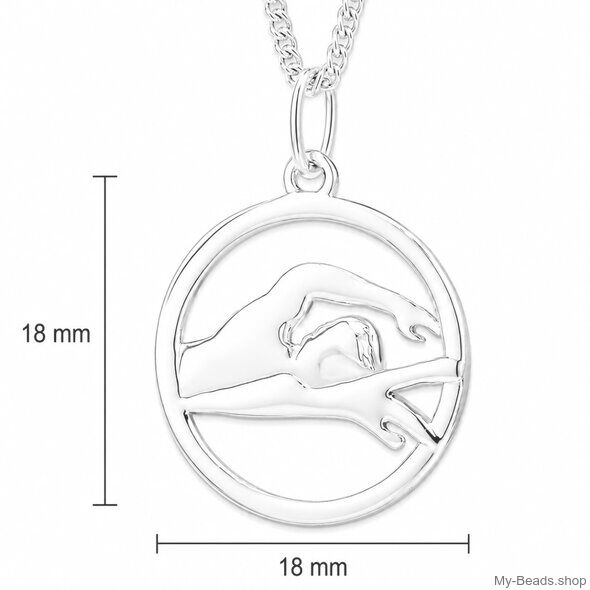 My-Beads 481 Ciondolo in argento nuoto 

Dimensioni: 18 mm
Metallo prezioso: Argento, 925/1000 senza nichel.
Include confezione regalo.
I prezzi includono l'IVA