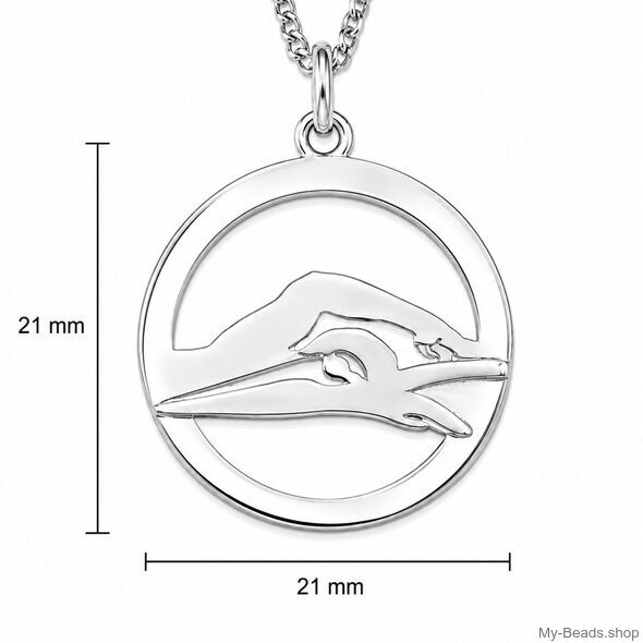 My-Beads 480 Ciondolo in argento nuoto 

Dimensioni: 23 mm
Metallo prezioso: Argento, 925/1000 senza nichel.
Include confezione regalo.
I prezzi includono l'IVA