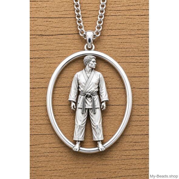 Hanger zilver Judo Shizentai.
Silber Anhänger Judo Shizentai.
Sterling Silver pendant Judo Shizentai.
Ciondolo in argento Judo Shizentai.