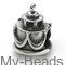 My-Beads charm Wedding Cake Sterling Silver

This silver charm fits all common charm bracelets.
Material: Sterling Silver 925.
Includes gift packaging