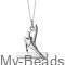 My-Beads Sterling Silver pendant 455 "Gymnastic Pommel Horse"
Size: 15 mm
Material: 925 Sterling Silver
Including a gift box
V.A.T. included
Sterling Silver pendant, "Gymnastic Pommel Horse"
Perfect sport jewelry gift for a gymnast.