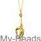 My-Beads 33 Ciondolo in argento placcate oro ginnastica 

Dimensioni: 26 mm
Metallo prezioso: Argento placcate oro, 925/1000 senza nichel.
Include confezione regalo.
I prezzi includono l'IVA