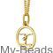 My-Beads 343 Ciondolo in argento placcate oro ginnastica 

Dimensioni: 18 mm
Metallo prezioso: Argento placcate oro, 925/1000 senza nichel.
Include confezione regalo.
I prezzi includono l'IVA