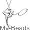 My-Beads Sterling Silver gift, pendant 427 "Gymnast with Hoop/Circle" 

A hoop is an apparatus in rhythmic gymnastics. 
The routines in hoop involves mastery in both apparatus handling and body difficulty like leaps, jumps and pivots. 

Rhymithmic Gymnastics.
Birthday / Christmas present / gift. 
#MyBeadsSport #Gymnast #RG #RhythmicGymnastics