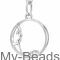 Sterling silver pendant featuring a gymnast performing a wheel gymnastics exercise during a competition.
A beautiful gift for a birthday or Christmas.