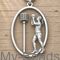 Zilveren hanger korfbal.
Silber Anhänger Korfball.
Sterling silver pendant Korfball.
Ciondolo in argento Korfball.