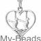 Silver pendant with necklace of a swimmer during synchronized swimming. Swimmers performing a routine in a swimming pool.
Beautiful gift for a birthday or Christmas.